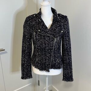 DEX Thick Tweed Jacket - Size XS